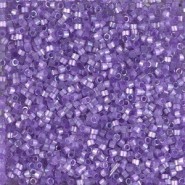 Miyuki delica kralen 11/0 - Silk inside dyed lilac ab DB-1868